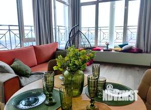 1-к квартира, посуточно, 55м2, 22/23 этаж