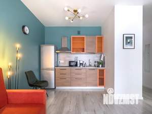 1-к квартира, посуточно, 40м2, 21/23 этаж