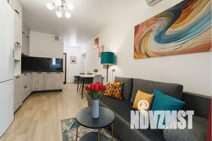 1-к квартира, посуточно, 45м2, 1/9 этаж