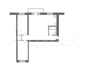 3-к квартира, на длительный срок, 57м2, 6/9 этаж