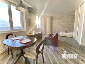 Студия квартира, посуточно, 55м2, 27/28 этаж