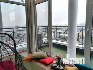 1-к квартира, посуточно, 55м2, 22/23 этаж