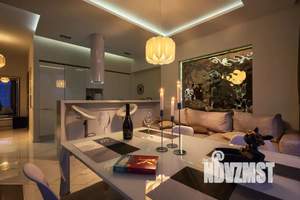 Студия квартира, посуточно, 57м2, 22/25 этаж