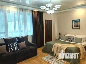 1-к квартира, посуточно, 55м2, 1/1 этаж