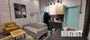 1-к квартира, посуточно, 44м2, 1/1 этаж