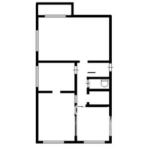 3-к квартира, на длительный срок, 62м2, 4/5 этаж