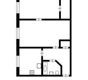 2-к квартира, на длительный срок, 46м2, 5/5 этаж