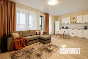 1-к квартира, посуточно, 40м2, 1/1 этаж