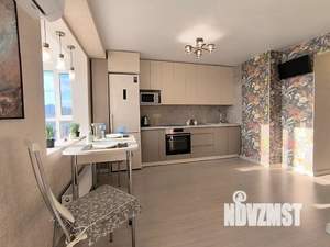 Студия квартира, посуточно, 39м2, 9/19 этаж