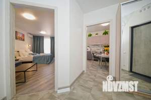 1-к квартира, посуточно, 46м2, 17/24 этаж