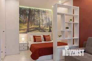 1-к квартира, посуточно, 34м2, 1/1 этаж