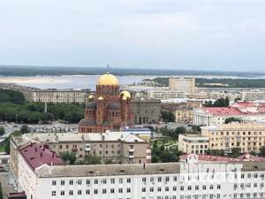 Студия квартира, посуточно, 33м2, 17/21 этаж