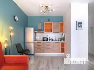 1-к квартира, посуточно, 43м2, 1/1 этаж