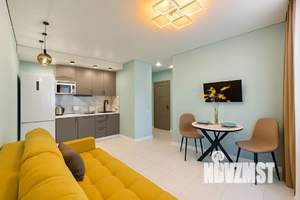 1-к квартира, посуточно, 40м2, 16/23 этаж