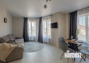 1-к квартира, посуточно, 55м2, 1/1 этаж