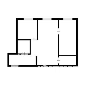 2-к квартира, на длительный срок, 44м2, 1/4 этаж