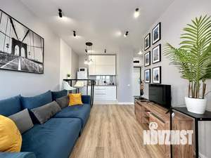 1-к квартира, посуточно, 41м2, 15/23 этаж