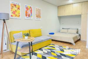 1-к квартира, посуточно, 38м2, 1/1 этаж