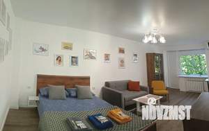 Студия квартира, посуточно, 40м2, 6/9 этаж