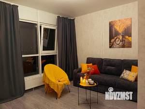 Студия квартира, посуточно, 33м2, 7/22 этаж