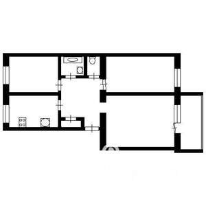 3-к квартира, на длительный срок, 61м2, 3/9 этаж