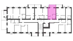 Студия квартира, вторичка, 24м2, 2/8 этаж