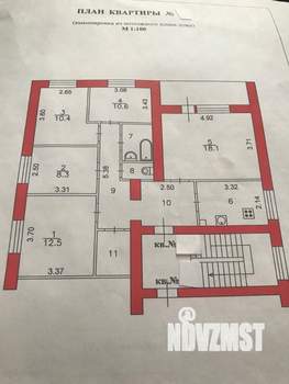 5-к квартира, вторичка, 89м2, 5/5 этаж