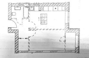 1-к квартира, вторичка, 35м2, 2/3 этаж