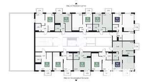 2-к квартира, вторичка, 61м2, 7/9 этаж