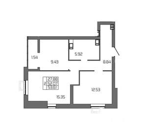 Фото квартиры на продажу (1)