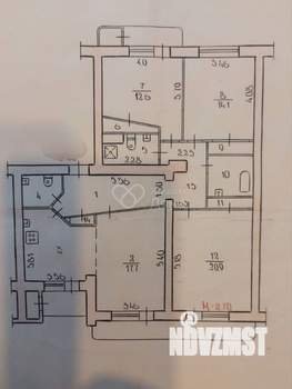 4-к квартира, вторичка, 108м2, 3/10 этаж