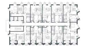 1-к квартира, вторичка, 43м2, 8/21 этаж