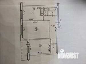2-к квартира, вторичка, 51м2, 8/9 этаж