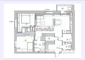 3-к квартира, вторичка, 93м2, 9/20 этаж