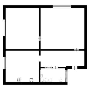 2-к квартира, вторичка, 41м2, 2/5 этаж