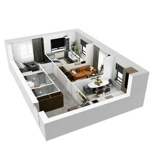 3-к квартира, вторичка, 62м2, 2/10 этаж