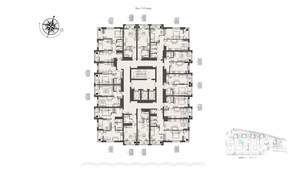 Студия квартира, вторичка, 26м2, 11/17 этаж