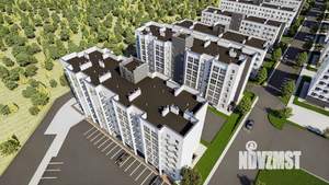 2-к квартира, строящийся дом, 45м2, 6/7 этаж