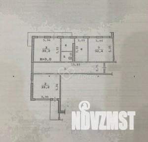 3-к квартира, вторичка, 180м2, 16/22 этаж