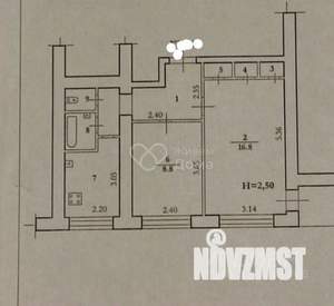 2-к квартира, вторичка, 42м2, 8/9 этаж