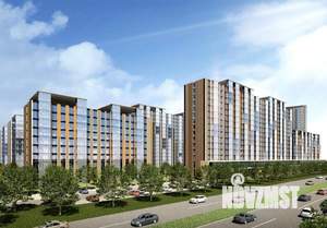 2-к квартира, строящийся дом, 64м2, 9/9 этаж