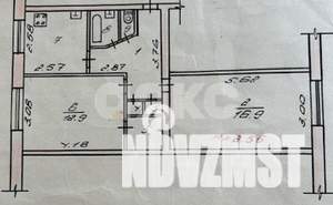 2-к квартира, вторичка, 47м2, 1/5 этаж