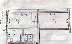 2-к квартира, вторичка, 49м2, 4/5 этаж