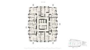3-к квартира, вторичка, 108м2, 17/17 этаж