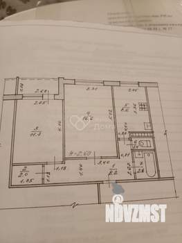2-к квартира, вторичка, 52м2, 2/9 этаж