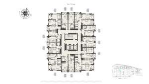 Студия квартира, вторичка, 27м2, 9/17 этаж