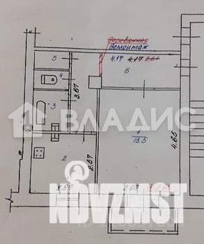 Студия квартира, вторичка, 36м2, 5/5 этаж