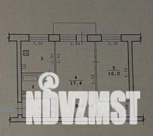2-к квартира, вторичка, 42м2, 2/5 этаж