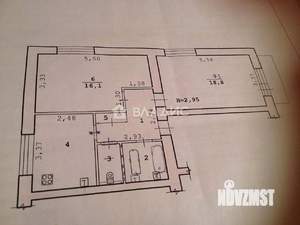 2-к квартира, вторичка, 56м2, 5/5 этаж