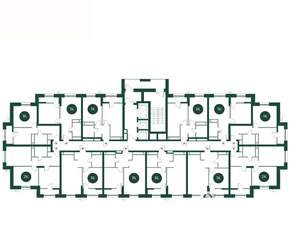2-к квартира, вторичка, 54м2, 4/24 этаж